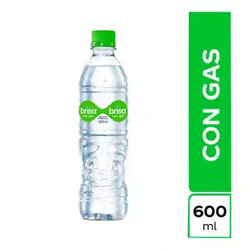 Agua con gas 600ml