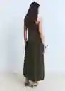 Vestido Pelican Khaki Talla XS Mujer Mango