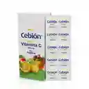 Cebión tabletas Masticables de Vitamina C sabor Tropical por 100 unidades