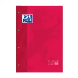 Pelikan Hoja Recambio Cuadros Rojo