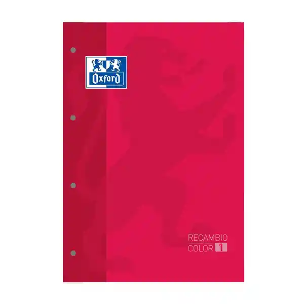 Pelikan Hoja Recambio Cuadros Rojo