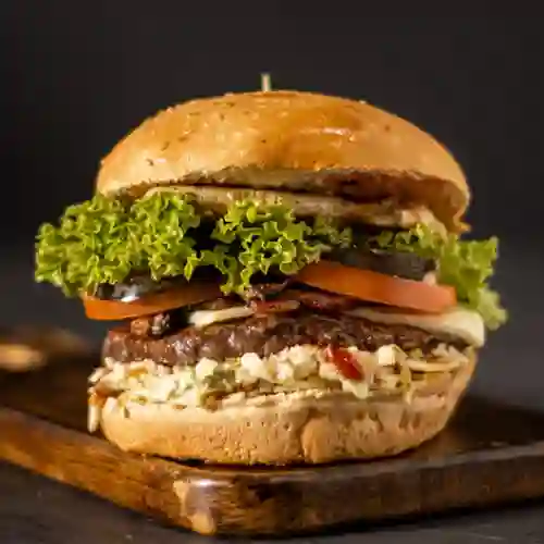 Hamburguesa Mixta + Papas