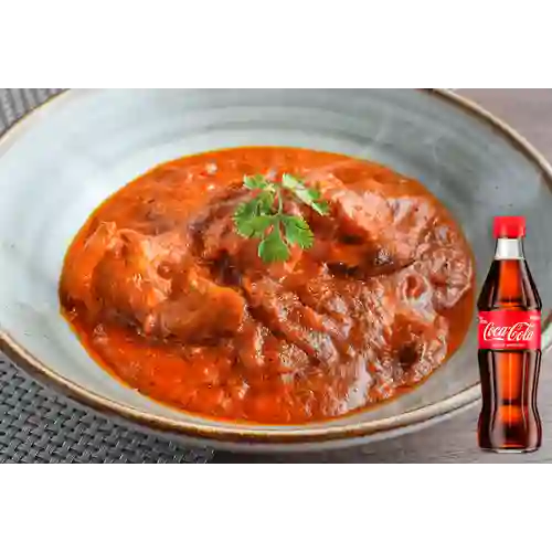 Combo Chicken Tikka Masala + Coca Cola Original 300ML