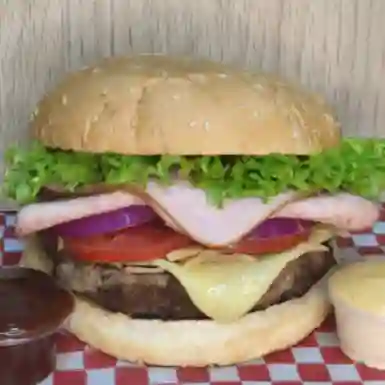 Hamburguesa de Jamón Ahumado