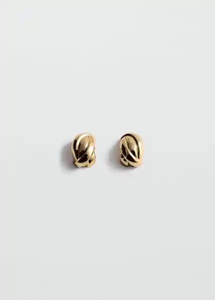 Pendientes Sol Oro Talla 99 Mujer Mango