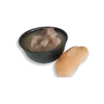 Caldo de Costilla más Pan