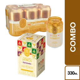 Combo Club Colombia Cerveza Trigo 6 Und + Caja Misteriosa