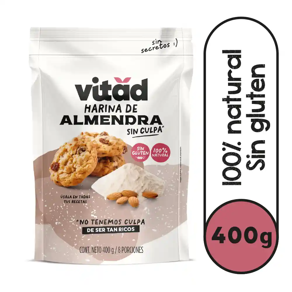 VITAD Harina de Almendras 400g