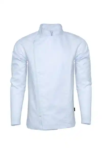 Aro Chaqueta de Chef Gabardina Con Cremallera a la Vista Talla L