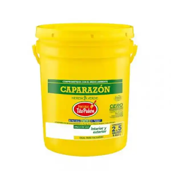 Tito Pabón Vinilo Fachada Caparazón Blanco
