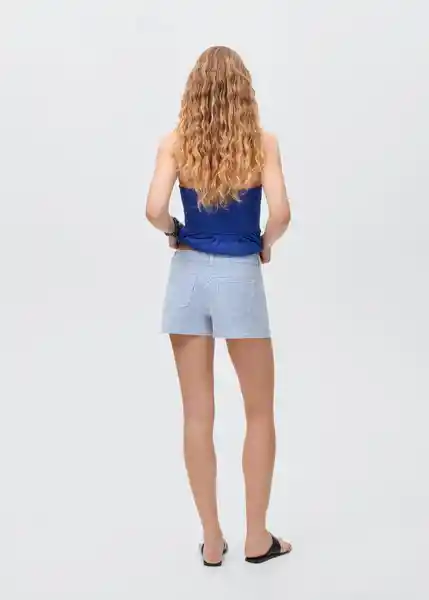 Short Minibs Azul Talla 21 Teen Niñas Mango