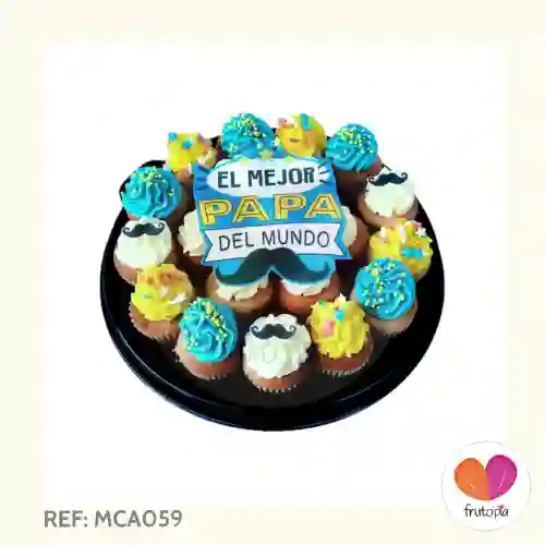 Minicupcakes X20 Padre Ref Mca059