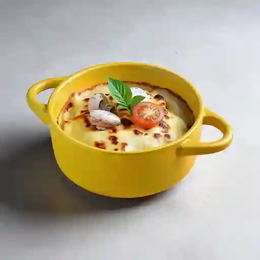 Lasagna de Pollo y Champiñones