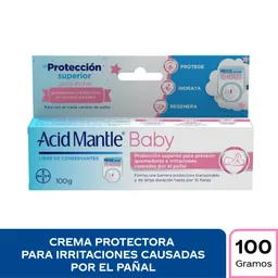 Acid Manlte Baby Crema para irritaciones causadas por el pañal Tubo x 100 gr