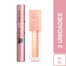 Combo Brillo Lifter Gloss Shade Sun + Pestaña Lash Sensational