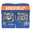 Colgate Desodorante Speed Stick Carbón Absorb Barra Hombre