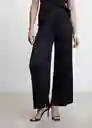 Pantalón Eleni-A Negro Talla XS Mujer Mango