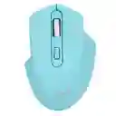 Jaltech Mouse Gamer Inalámbrico Recargable Azul
