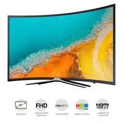 Tv Led (49) Fhd Smart Samsung 49 Pulgadas Curvo Un49K6500A