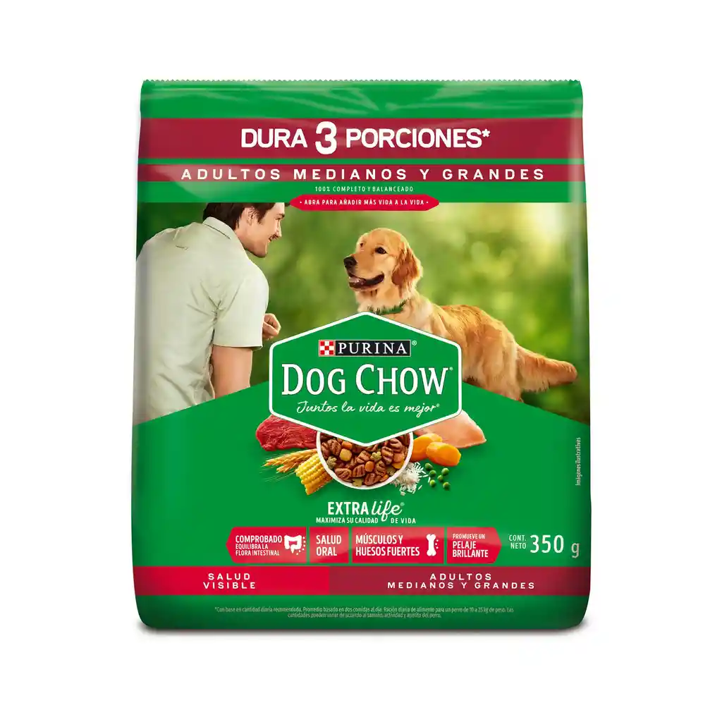 Dog Chow Alimento para Perros Adultos Medianos y Grandes