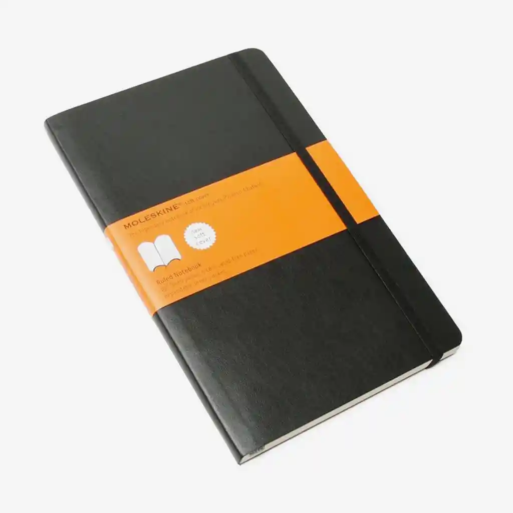 Inkanta Cuaderno Grande Rayas Negro Sc