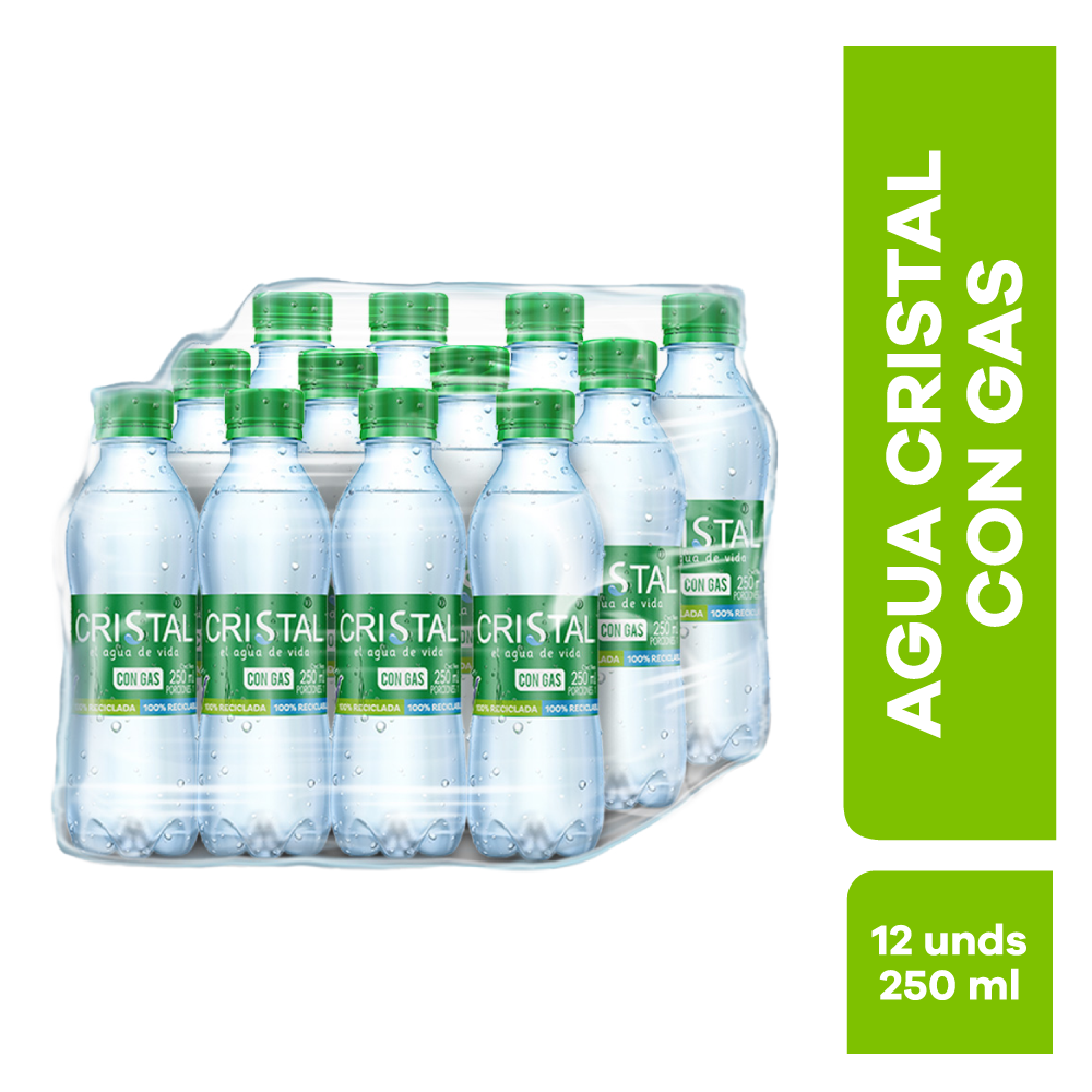 Agua CRISTAL x600 ml