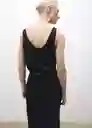 Top Bernies Negro Talla M Mujer Mango