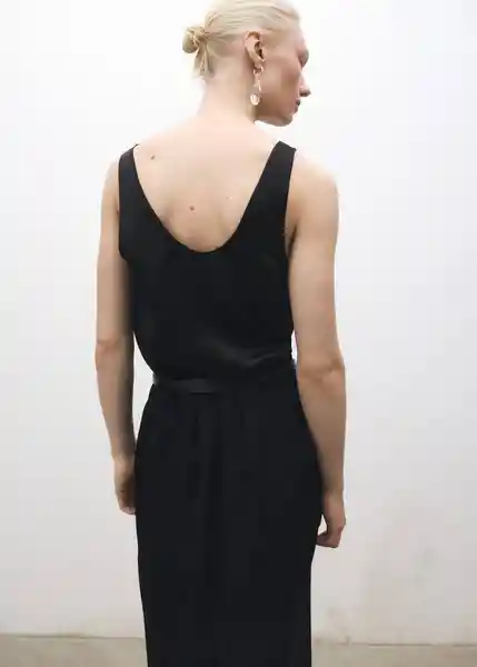 Top Bernies Negro Talla M Mujer Mango
