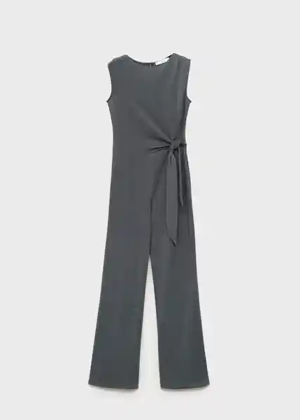 Enterizo Mono Copo Antracita Talla M Mujer Mango
