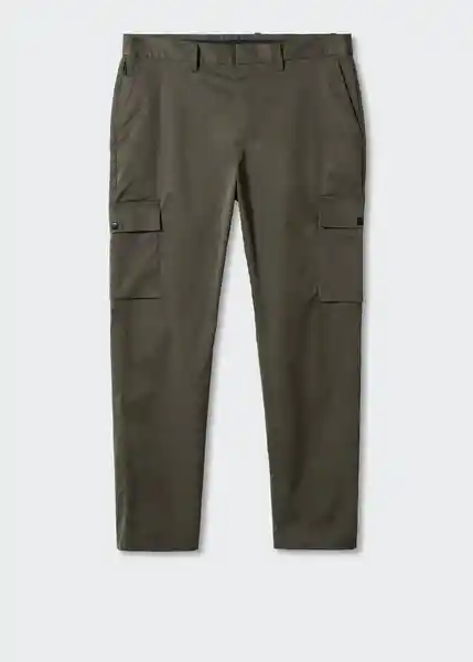 Pantalón Potasio Khaki Talla 38 Hombre Mango