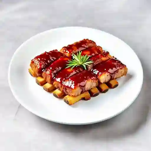 Costillas De Cerdo Bbq