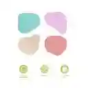 Set de Notas Adhesivas Formas Irregulares 4 x 30 Hojas Miniso