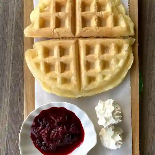 Waffle de pandeyuca (gluten free)
