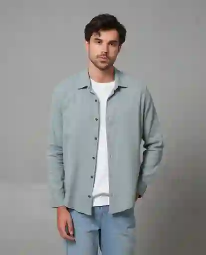 Camisa Hombre Verde Talla L 119G005_VER165808 Rifle