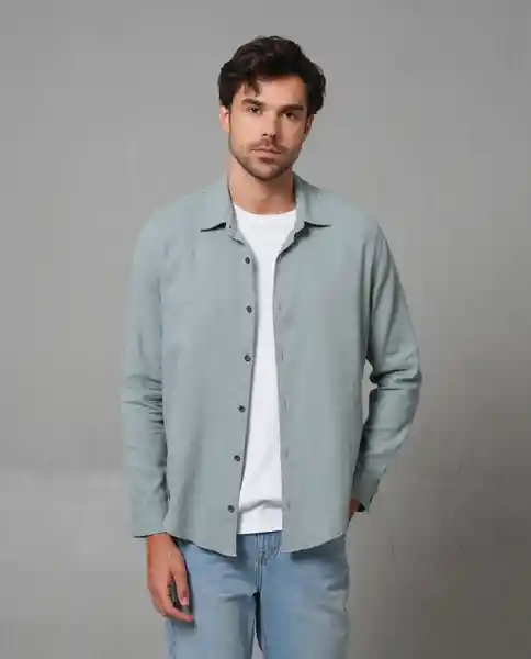 Camisa Hombre Verde Talla L 119G005_VER165808 Rifle