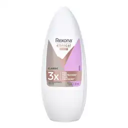 Desodorante Antitranspirante Rexona Roll on Mujer Clínical Expert 50 mL