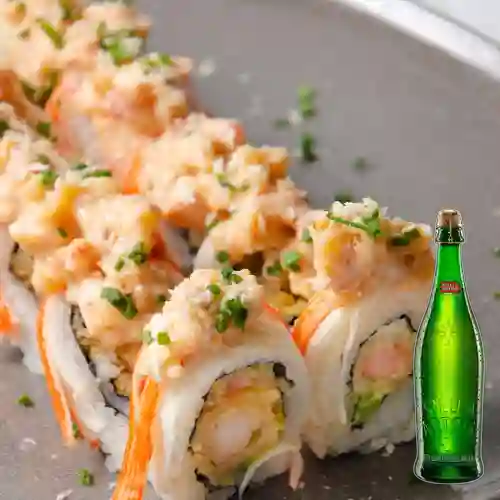 Combo Crunch Salar 12 Bocados + Stella Artois 750ml