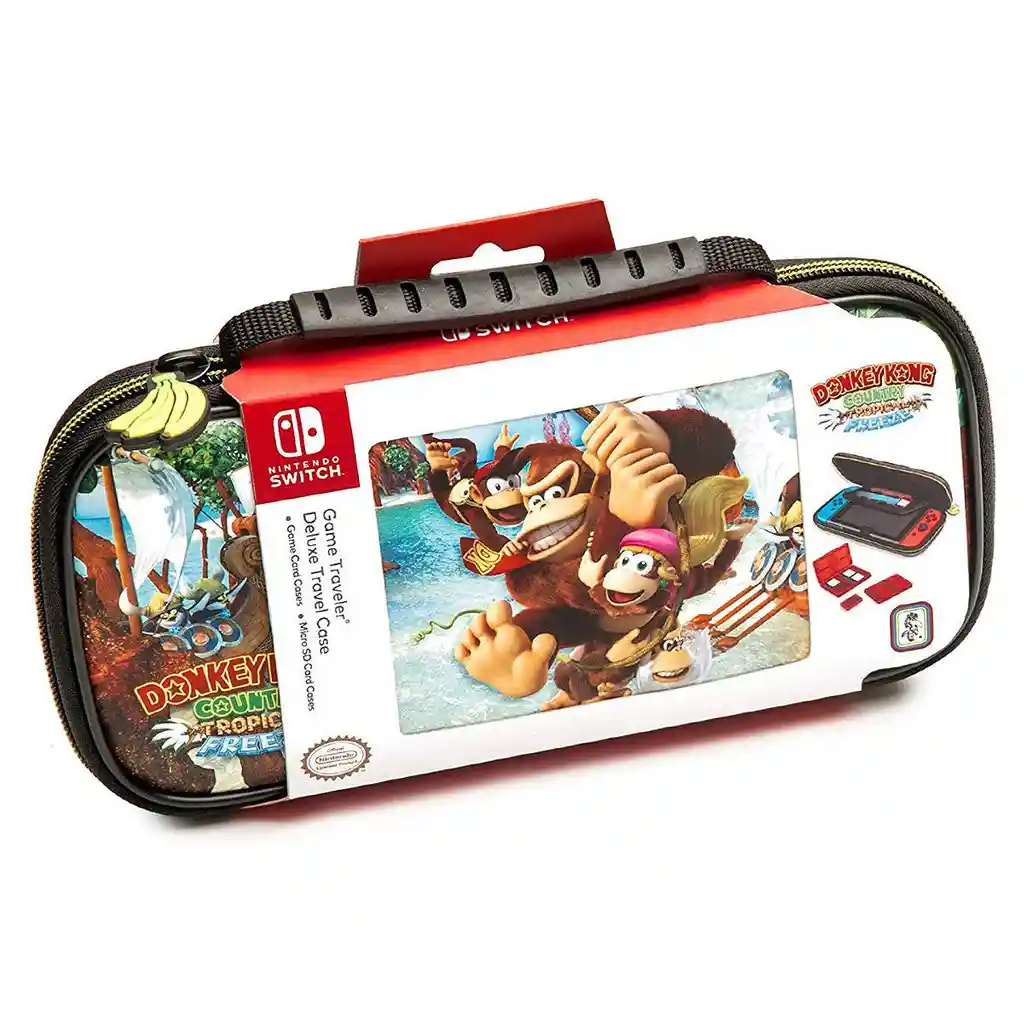 Nintendo Switch Estuche Duro Donkey Kong Tropical Freeze RDs