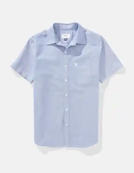 Camisa Hombre Azul Talla SMALL 2728400 American Eagle