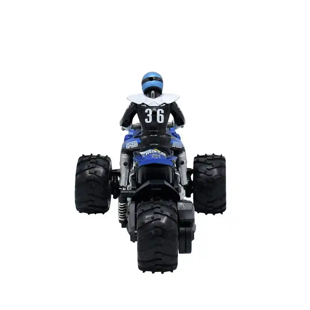 Toy Logic Moto Cross Country Azul Control Remoto TOY-68947