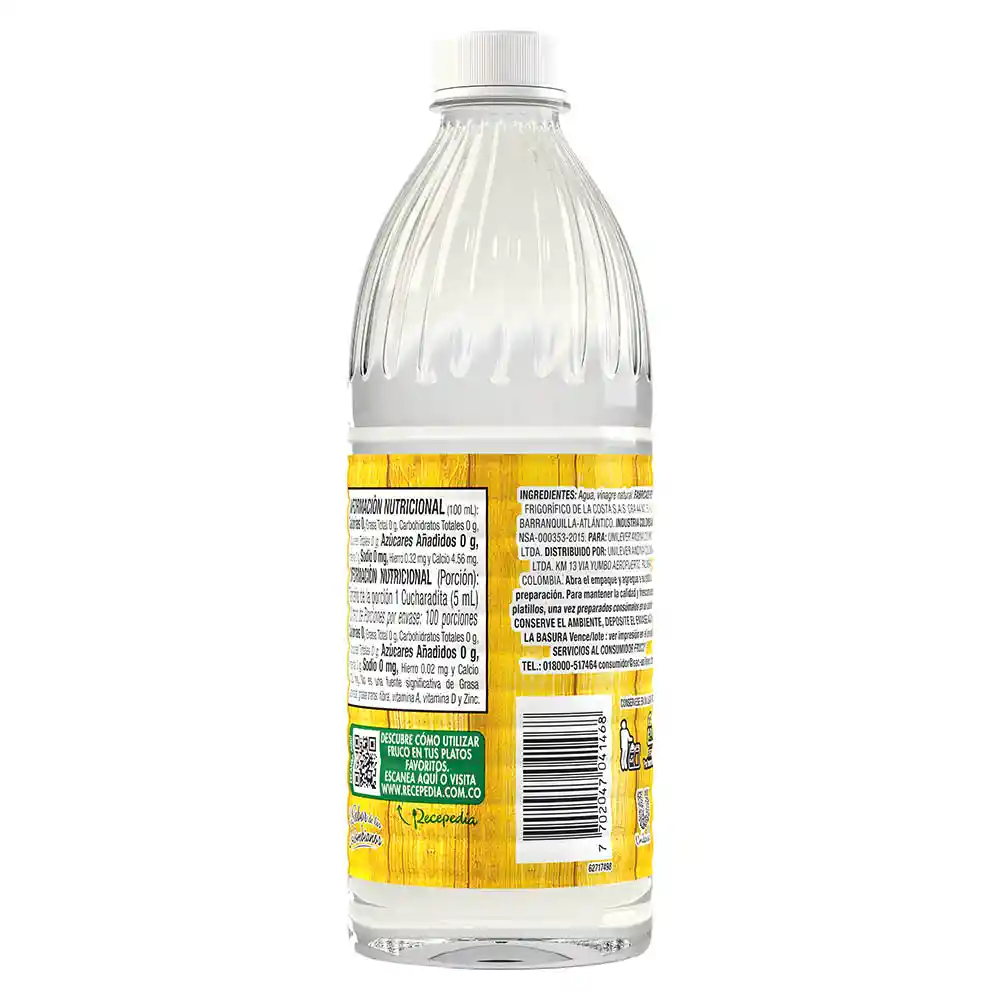 Vinagre blanco Fruco 500ML