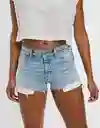 Short Mujer Azul Talla 8 400381242028 American Eagle