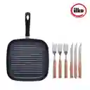 Ilko Set Plancha + Cubiertos 1636307