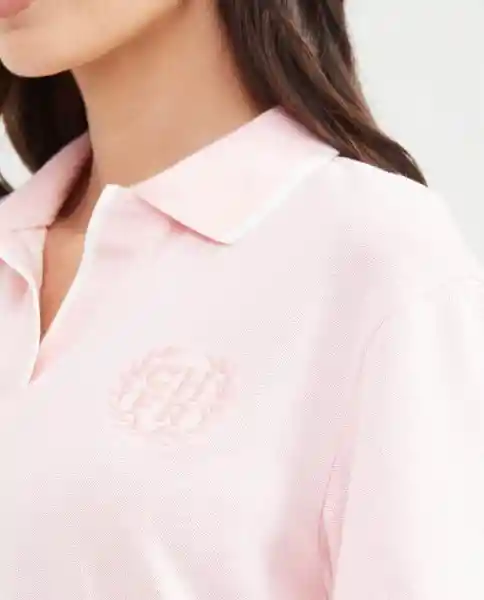 Camiseta Polo Jersey Rosa Nouveau Claro Talla M Chevignon