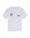 Camiseta Graphic Femenino Blanco 0 Claro Talla M Chevignon