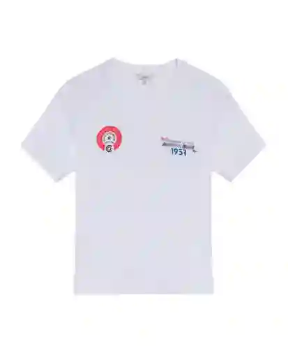 Camiseta Graphic Femenino Blanco 0 Claro Talla M Chevignon