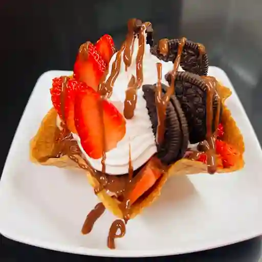 Canasta de fresas