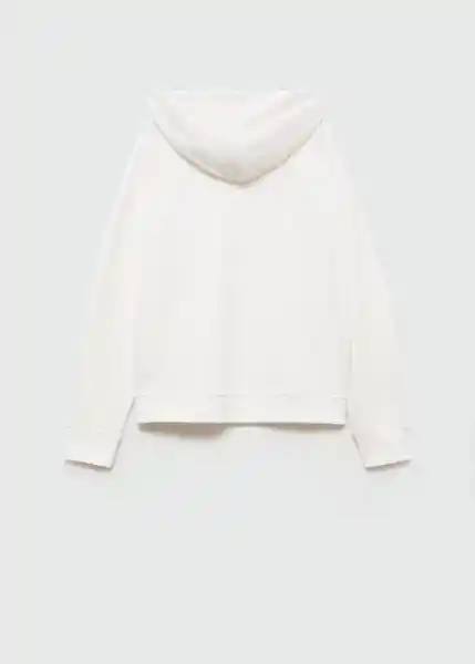 Sudadera Dina Offwhite Talla 12 Niñas Mango