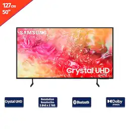 Televisor Samsung 50 Pulgadas Crystal Uhd 4k Un50du7000kxzl
