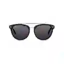 Johnny Fly Gafas Captain Negro Mate Lente Smoke